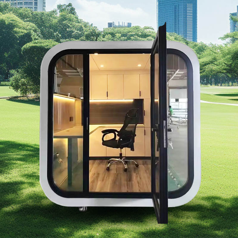 Container Home Space Capsule Office Vacation Apple Cabin